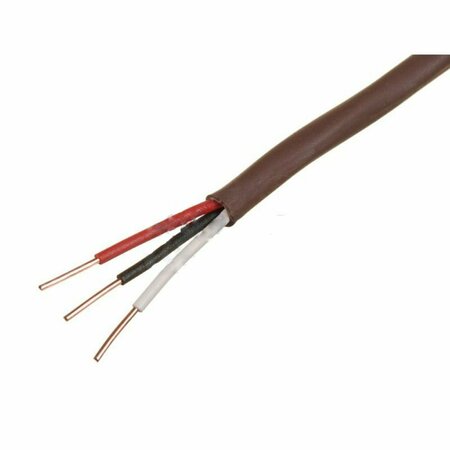 AMERICAN IMAGINATIONS 2952.76 in. Cylindrical Brown Low Voltage Wire in 30V AI-37684